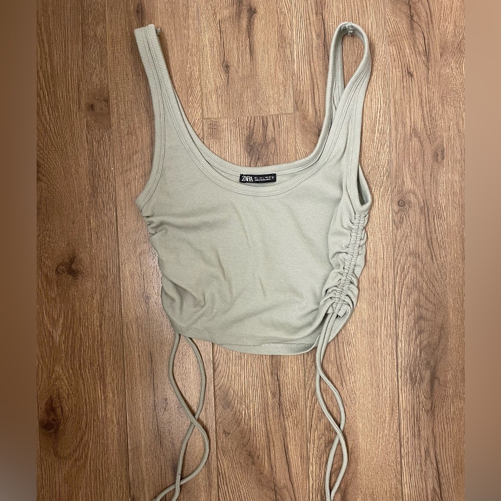 Zara Green Tank